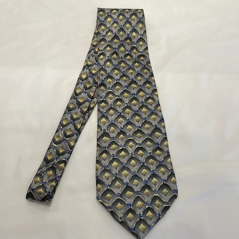 J. Garcia Geometric Pattern Men's‎ Tie Collection 18 “Surprise Package” Academia